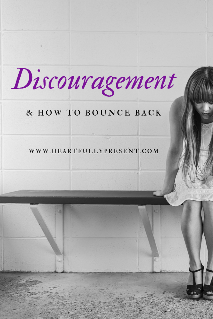 Discouragement|how to bounce back|discouraged woman