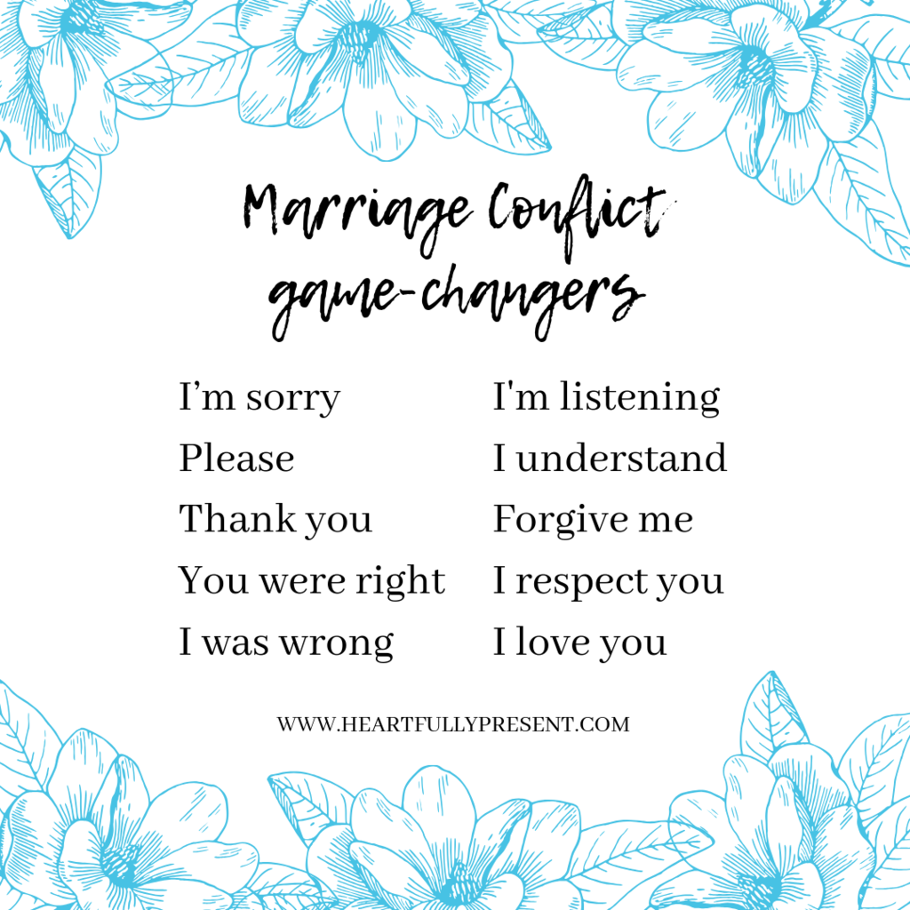 marriage arguments | conflict management | say this not that